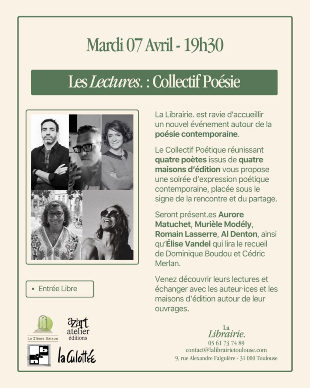 Événements, parutions, lectures…